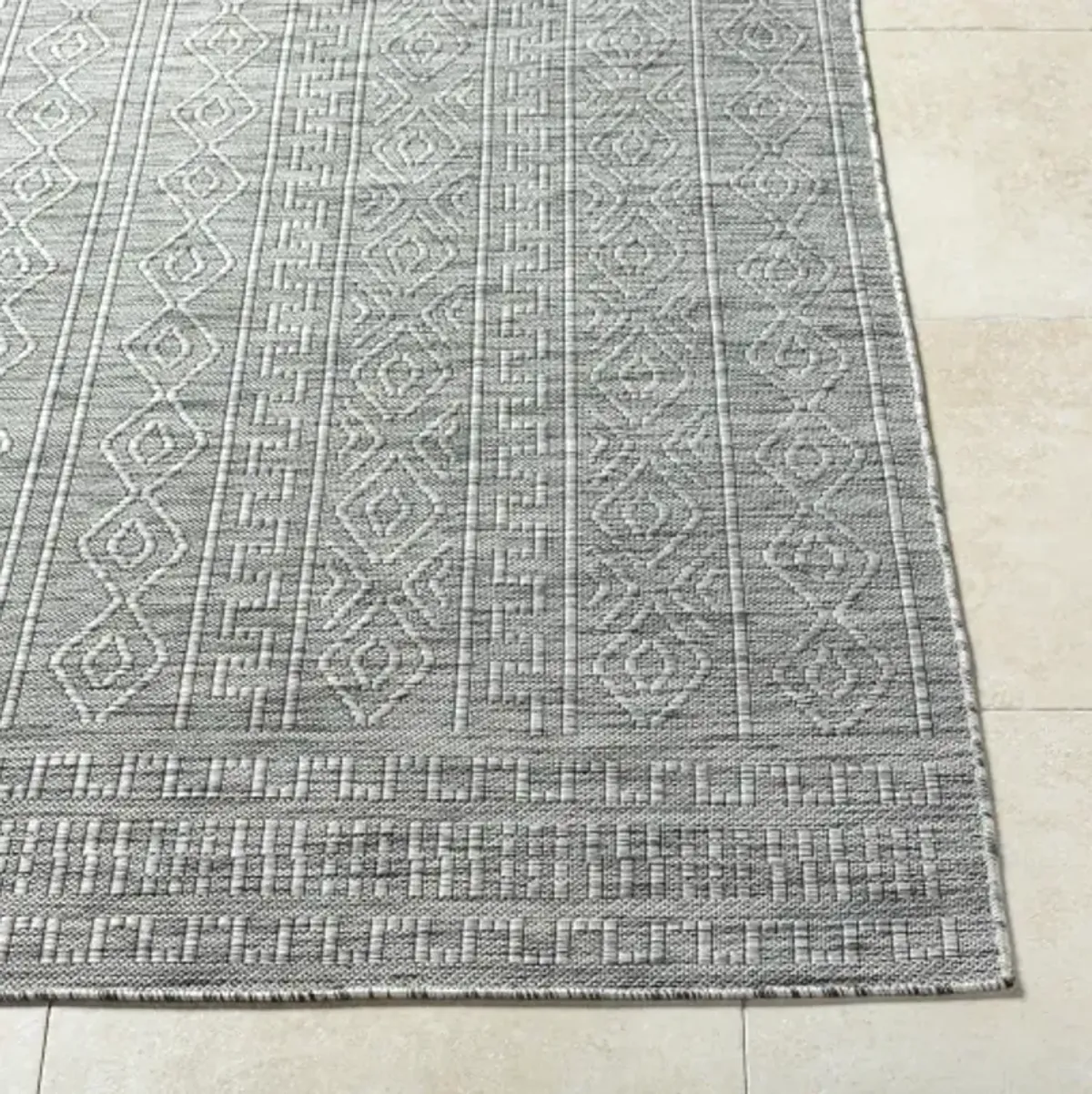 Terrace TRC-2302 3'11" x 5'7" Machine Woven Rug