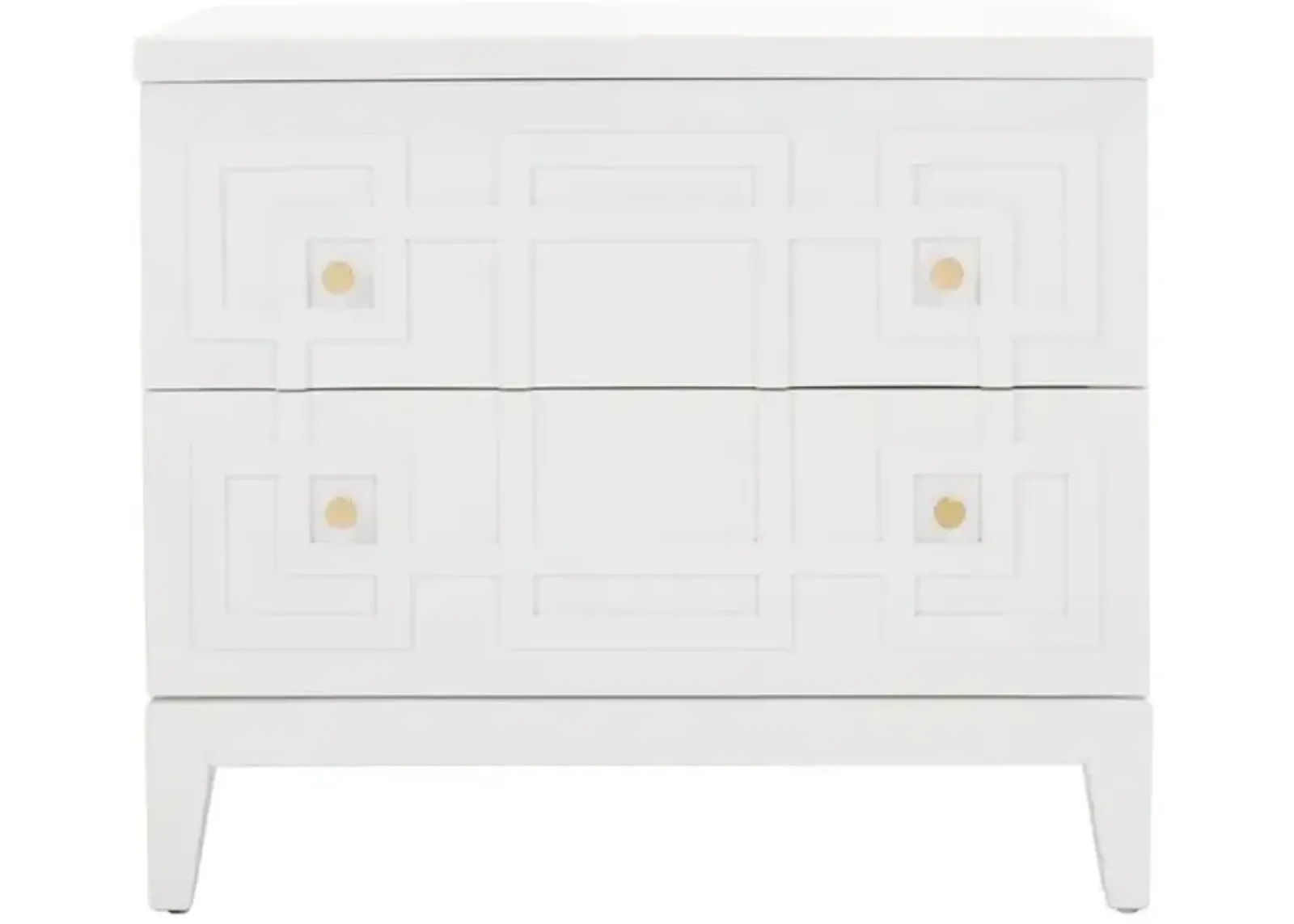 LUIZA 2 DRAWER NIGHTSTAND