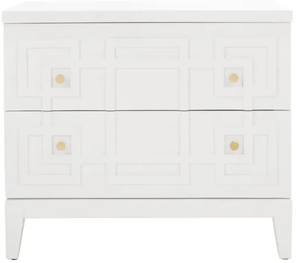 LUIZA 2 DRAWER NIGHTSTAND