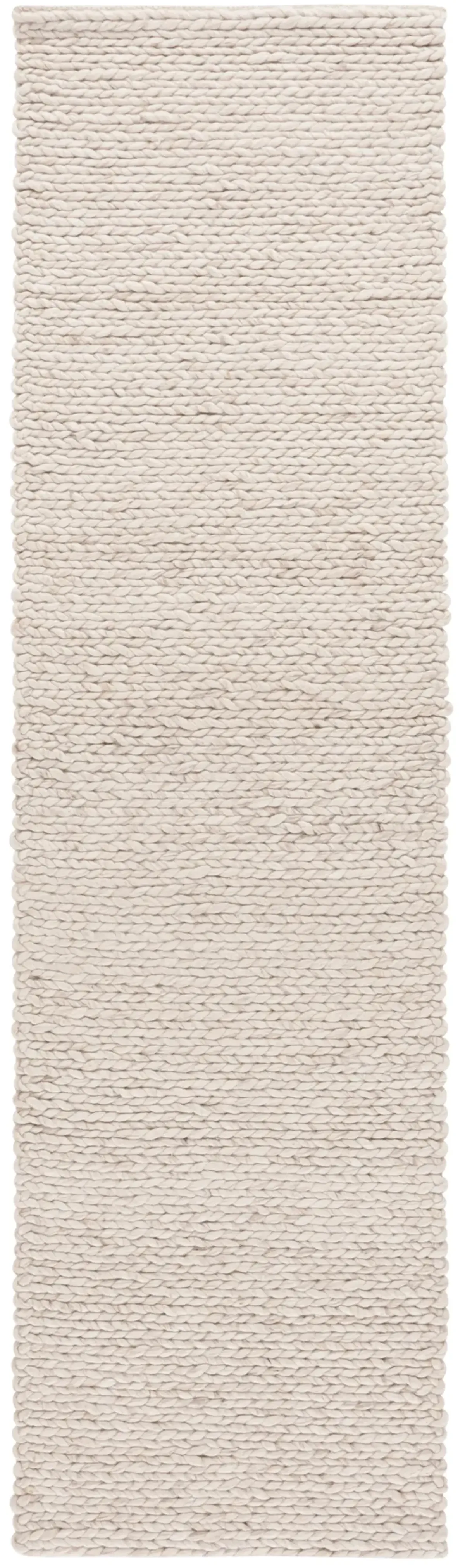 NATURA 254 LIGHT BEIGE 2'-3' x 8' Runner Rug