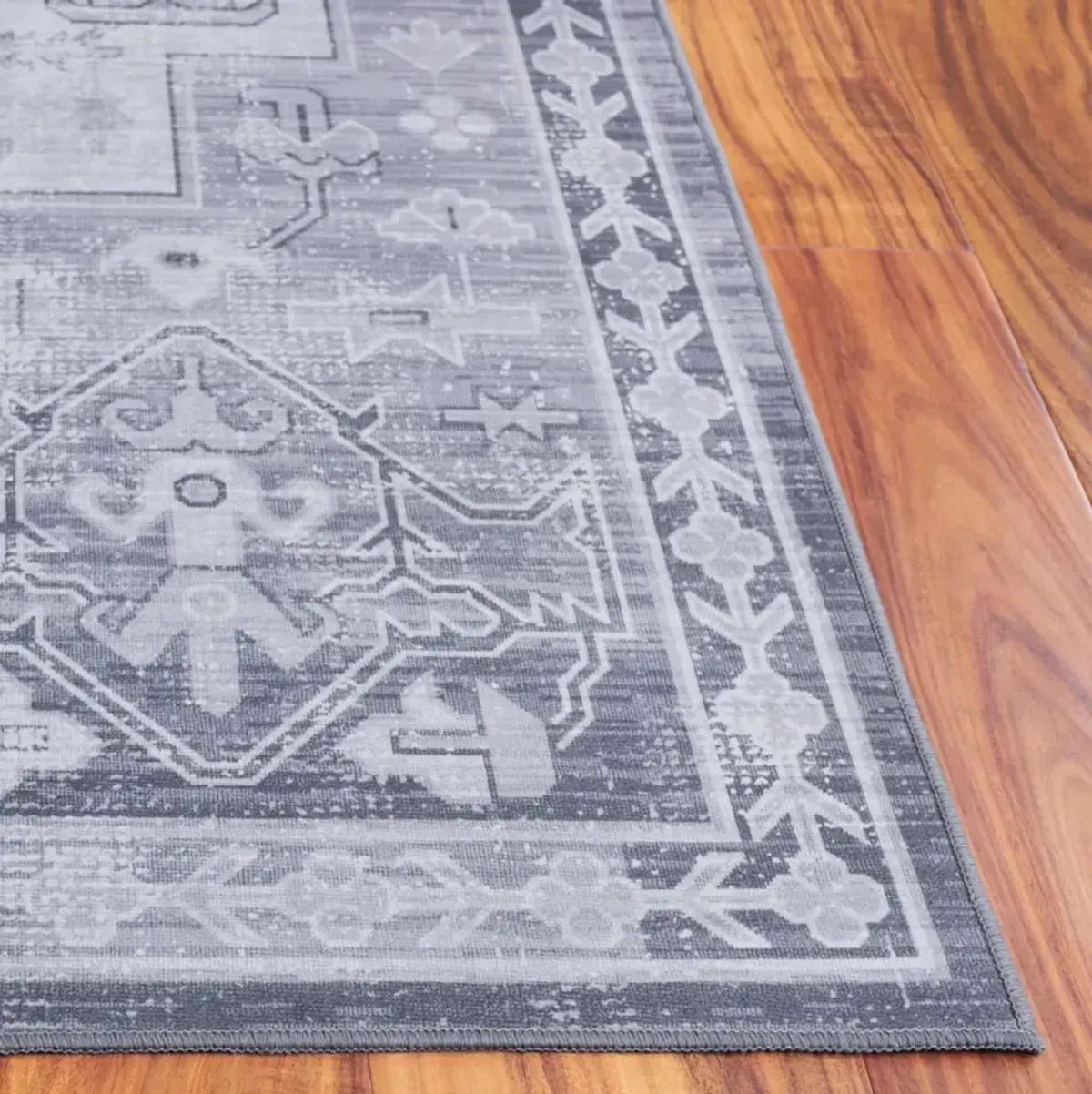 TUCSON 116 M/W S/R GREY  2'-6' x 8' Runner Rug