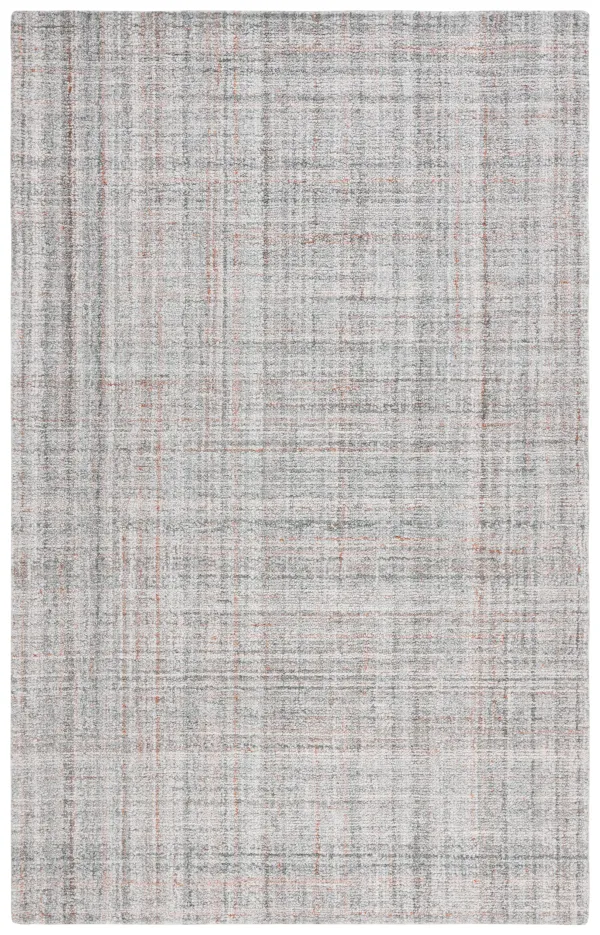 ABSTRACT Hand Tufted 4' x 6' area rug