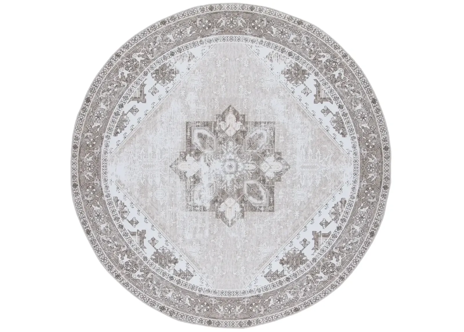 TUCSON 102 M/W S/R SAGE  8' x 8' Round Round Rug