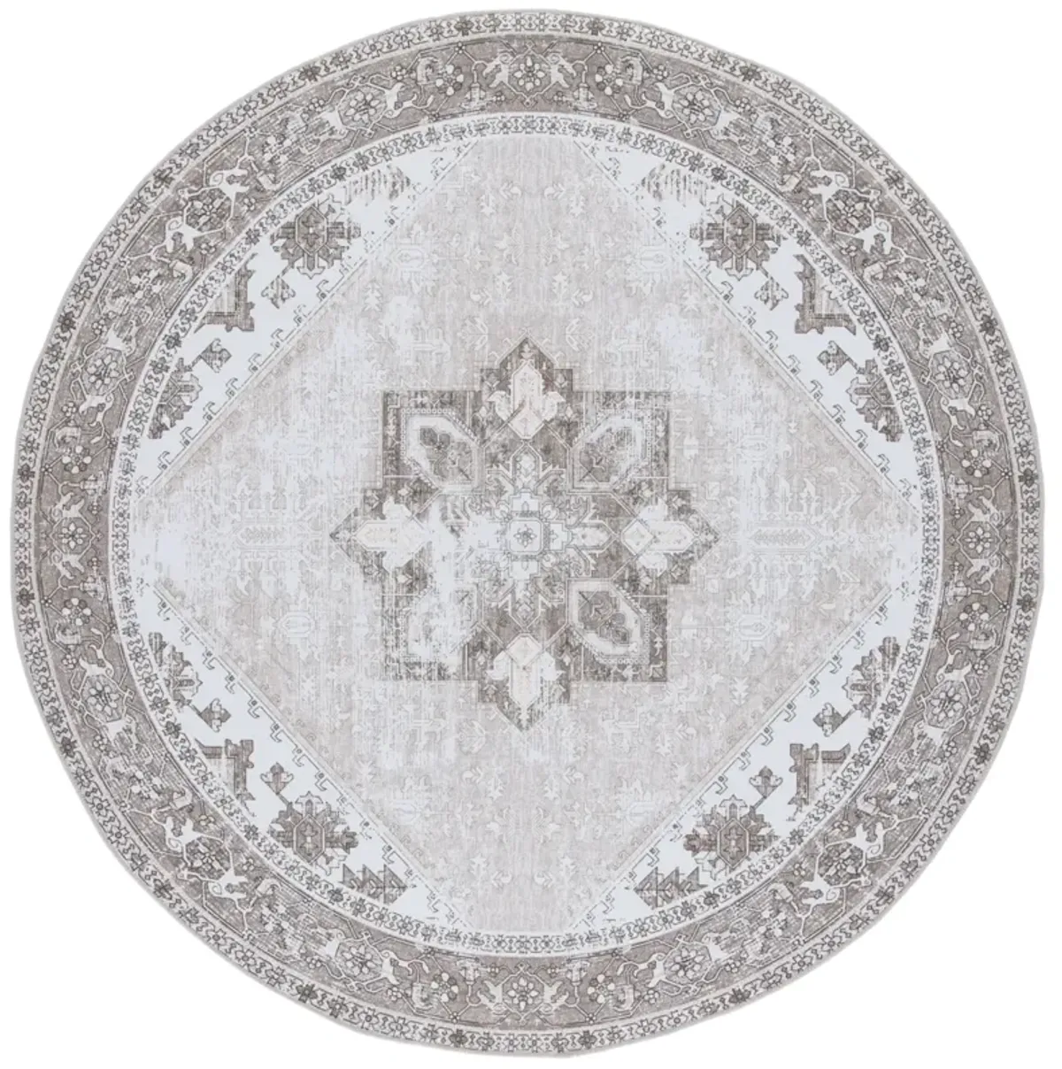 TUCSON 102 M/W S/R SAGE  8' x 8' Round Round Rug