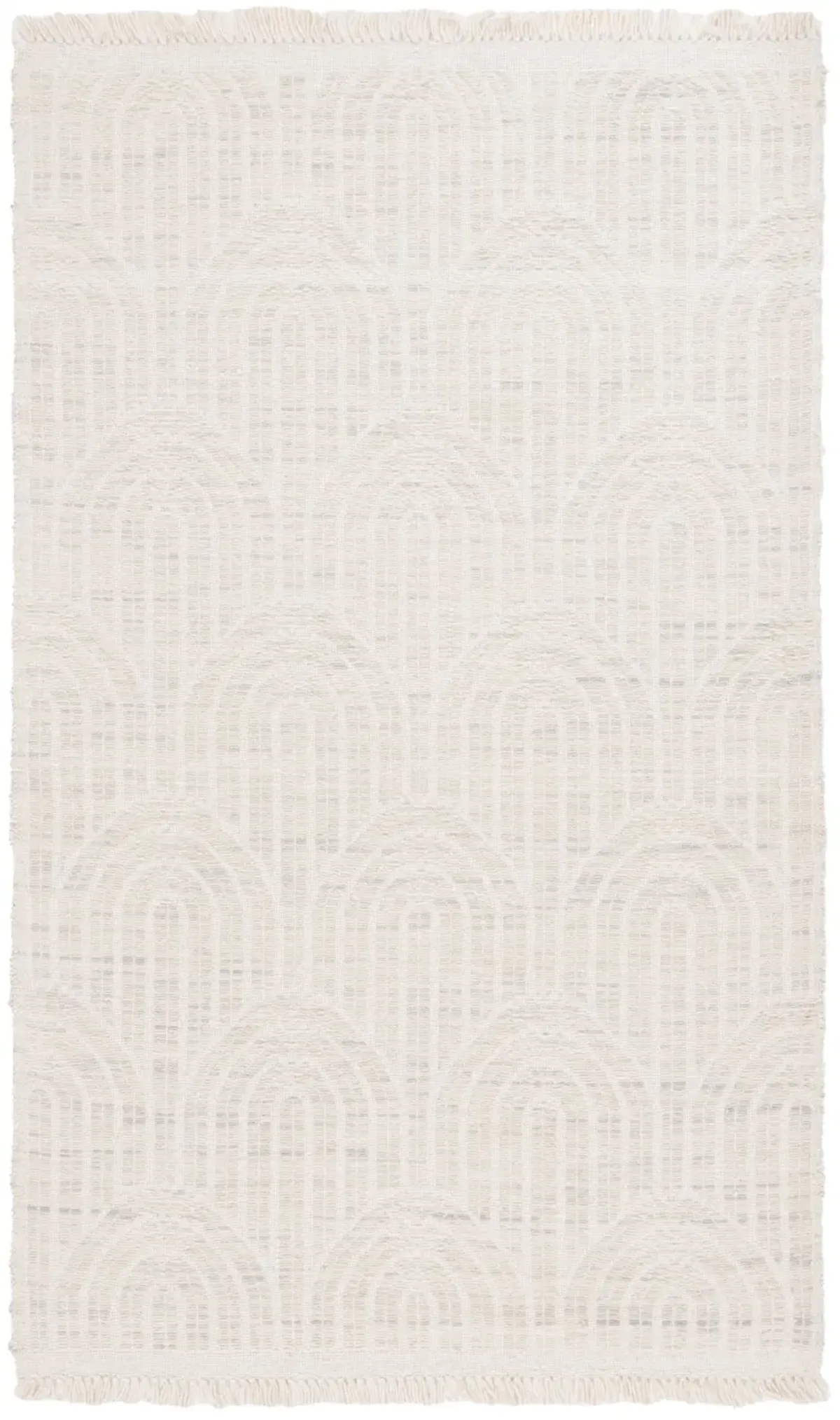 KILIM 765 LIGHT GREY  3' x 5' Small Rectangle Rug