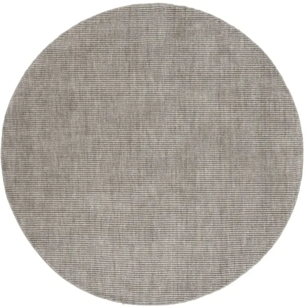 HIMALAYA Hand Loomed 6' x 6' Round area rug