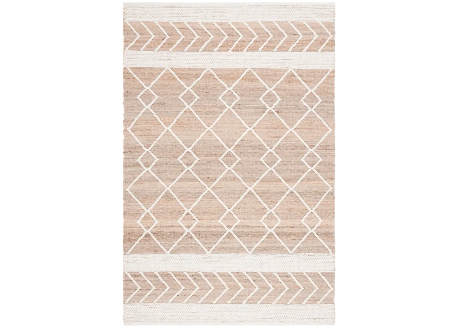 NATURAL FIBER 277 NATURAL  8' x 10' Large Rectangle Rug