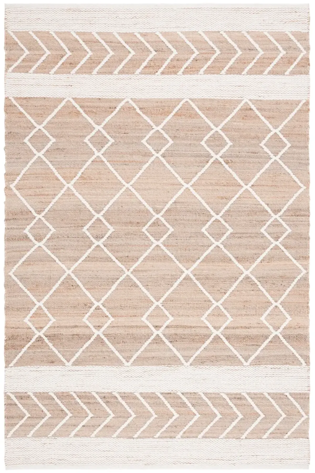 NATURAL FIBER 277 NATURAL  8' x 10' Large Rectangle Rug