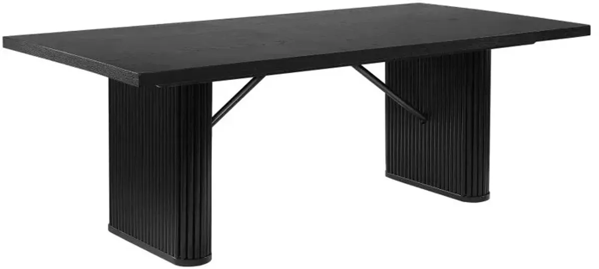 Saige Rectangular Double Pedestal Dining Table