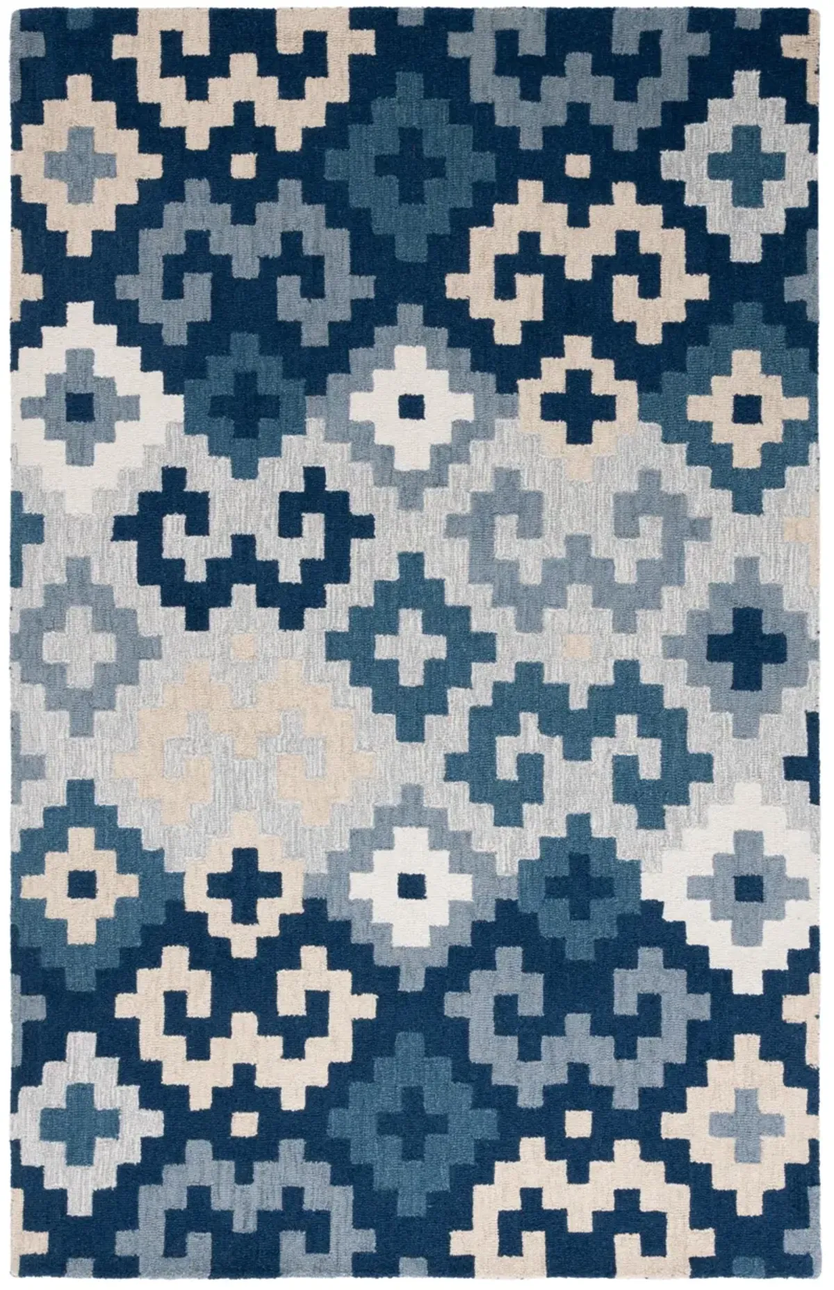 METRO 380 BLUE  5' x 8' Medium Rectangle Rug