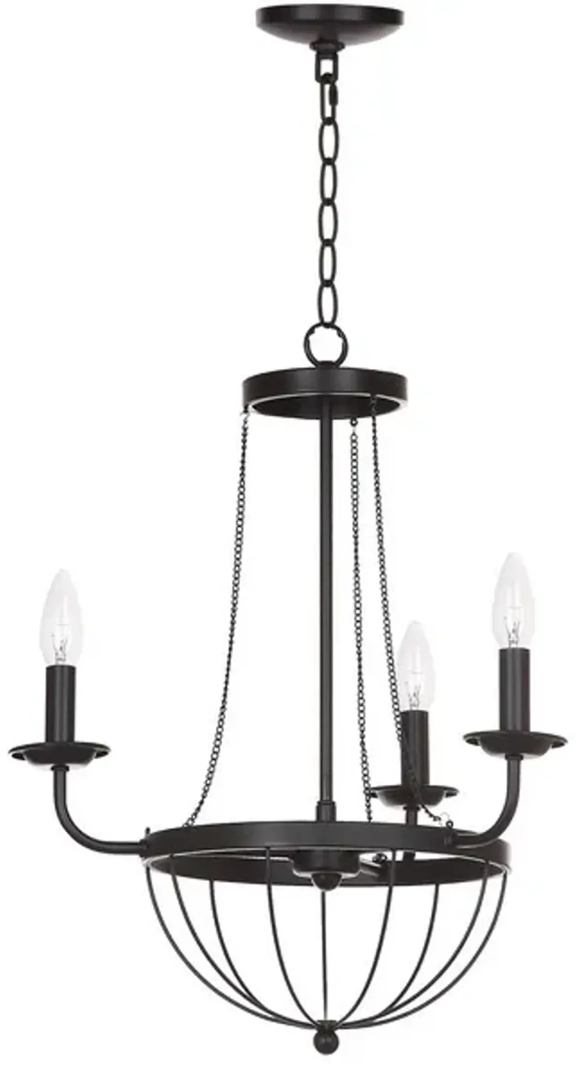 Jacques 18-Inch Dia Adjustable Chandelier