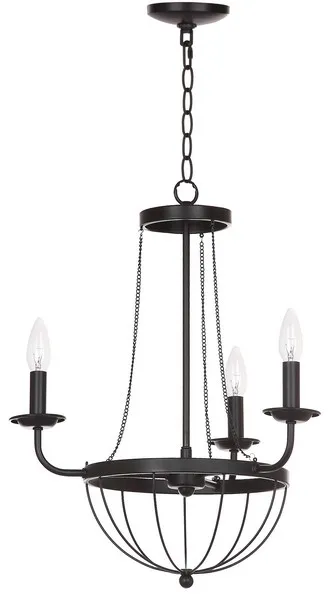 Jacques 18-Inch Dia Adjustable Chandelier