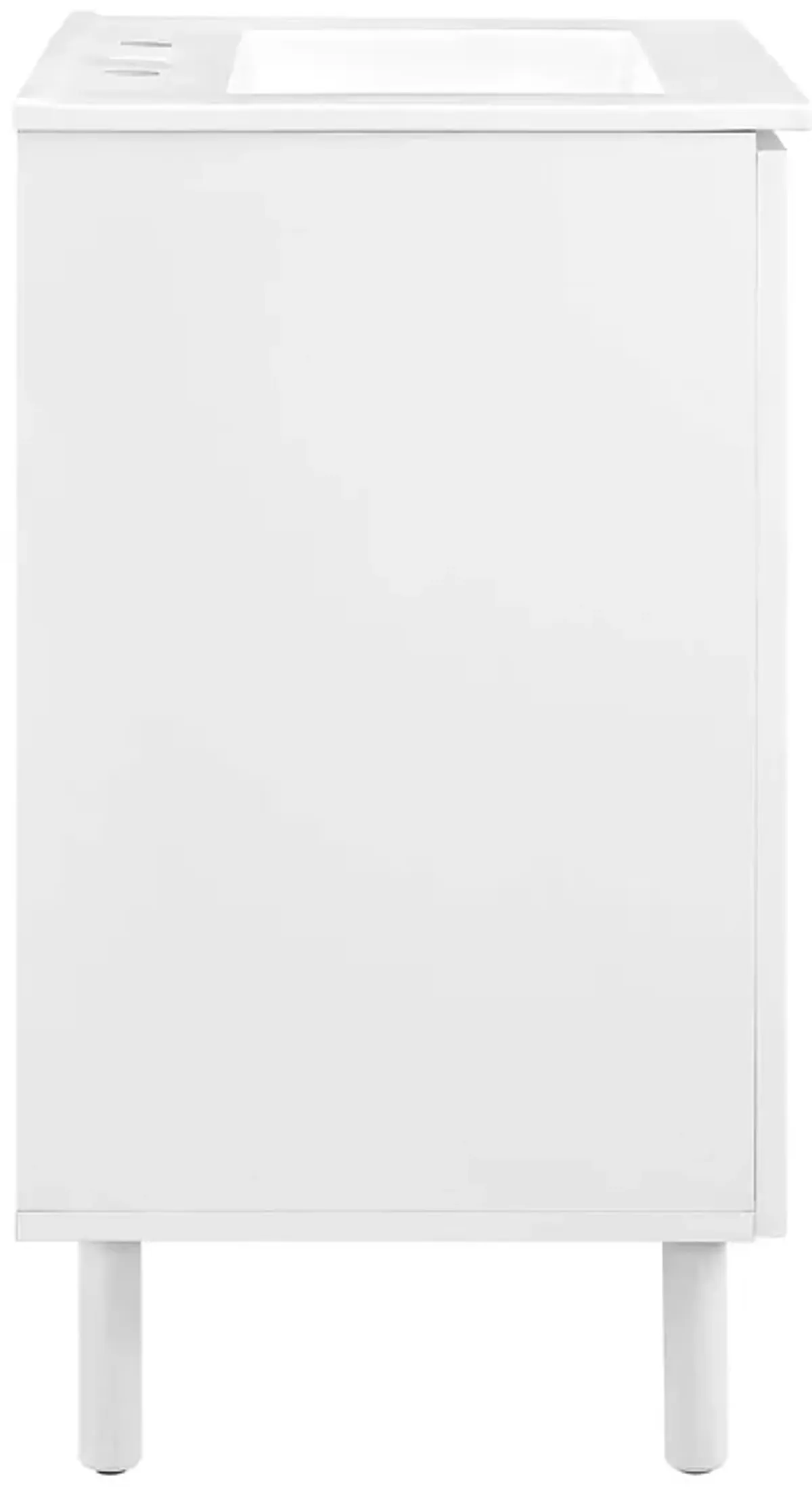Calla 24" Perforated Metal Bathroom Vanity by Modway