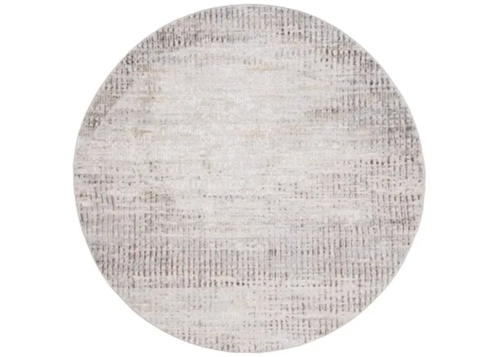 PALMA 358 Grey 6'-7' X 6'-7' Round Round Rug