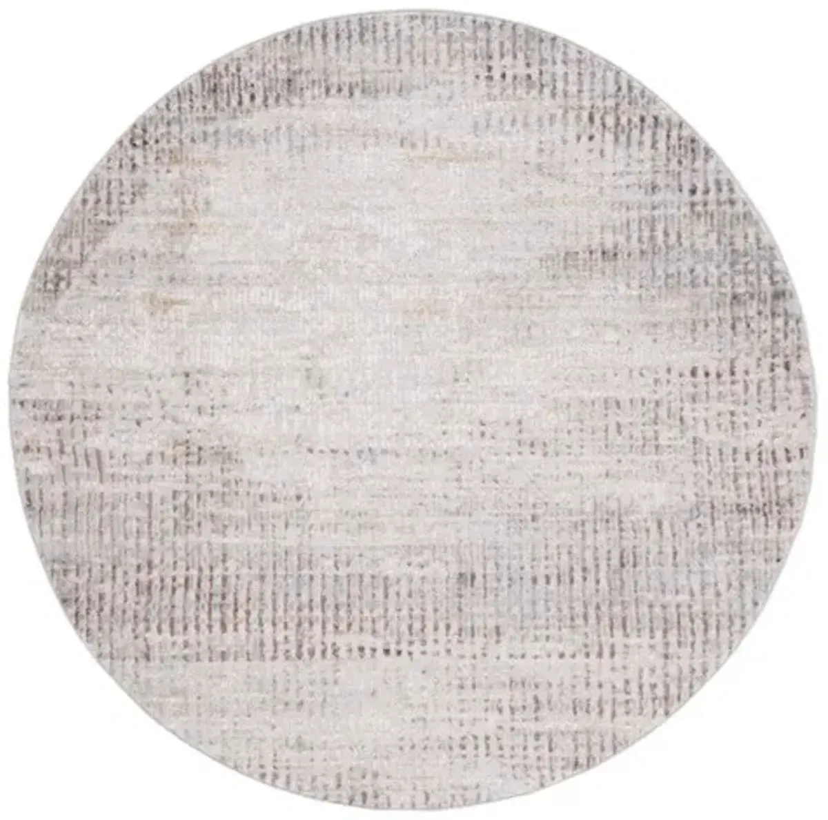 PALMA 358 Grey 6'-7' X 6'-7' Round Round Rug