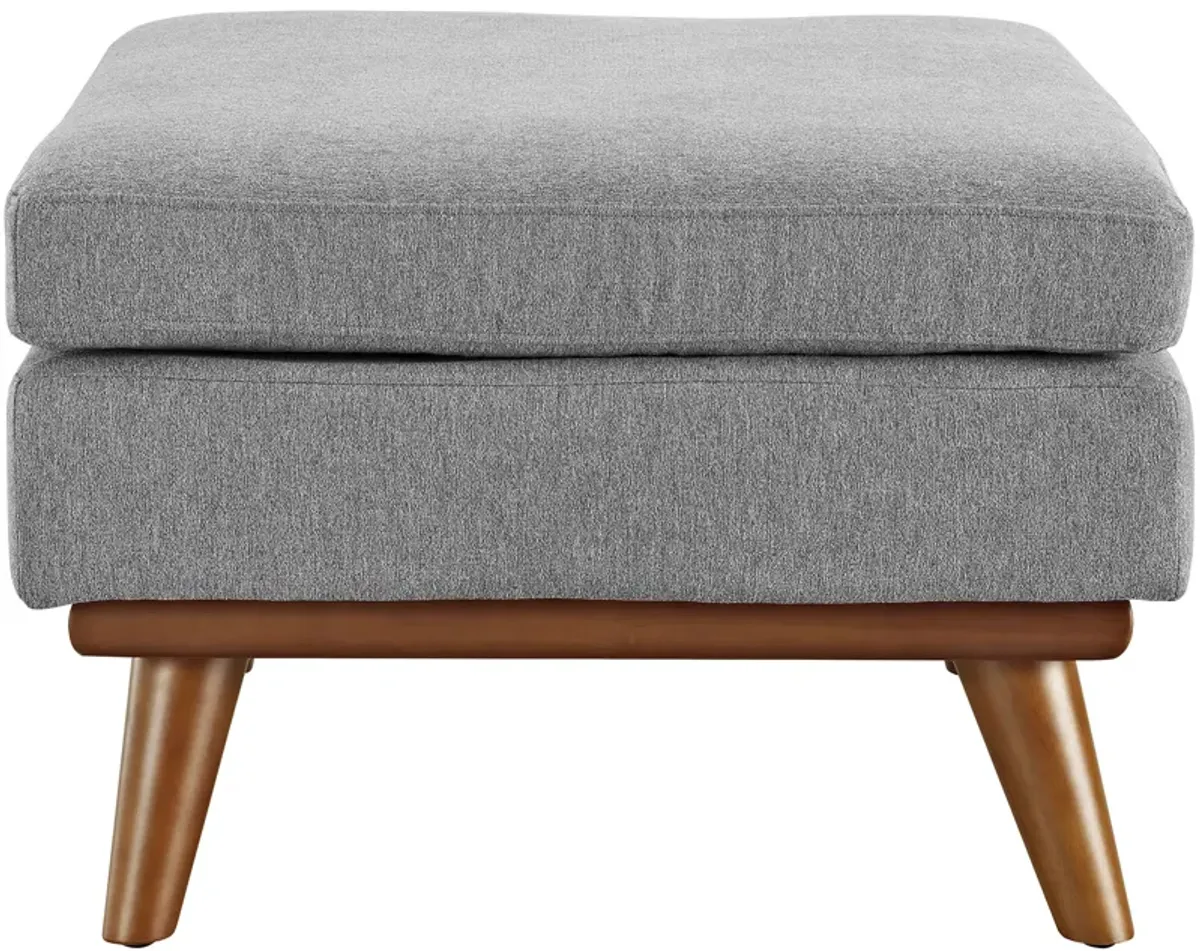 Engage Upholstered Fabric Ottoman