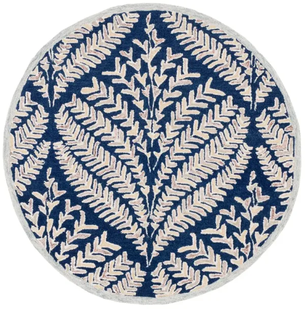 CAPRI Hand Tufted 3' x 3' Round area rug