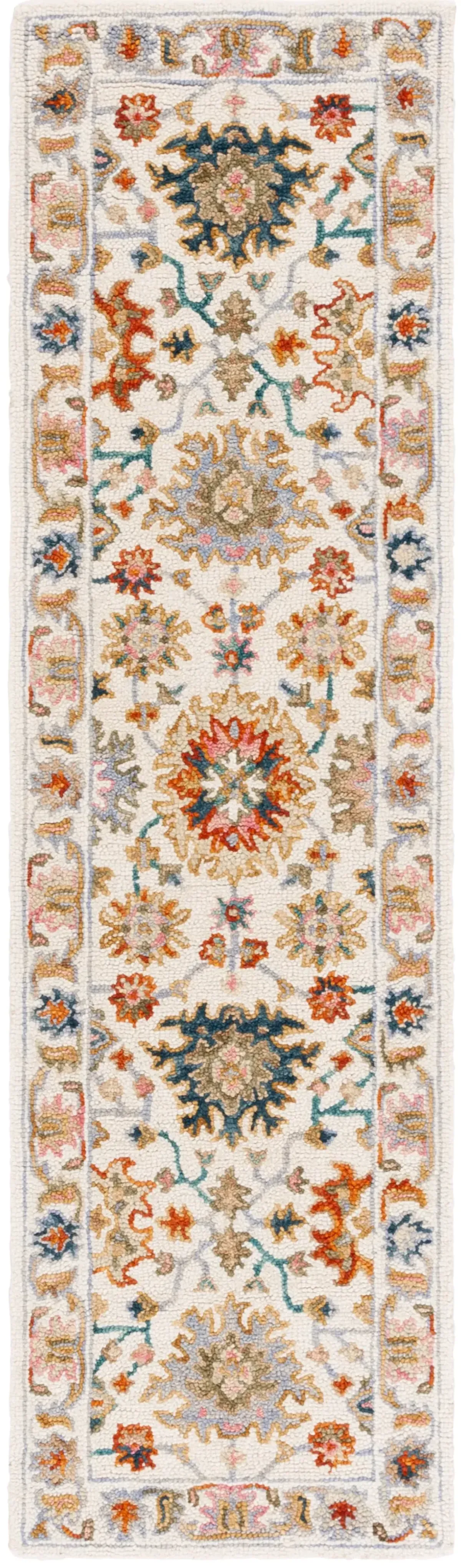 ASPEN 109 IVORY  2'-3' x 8' Runner Rug