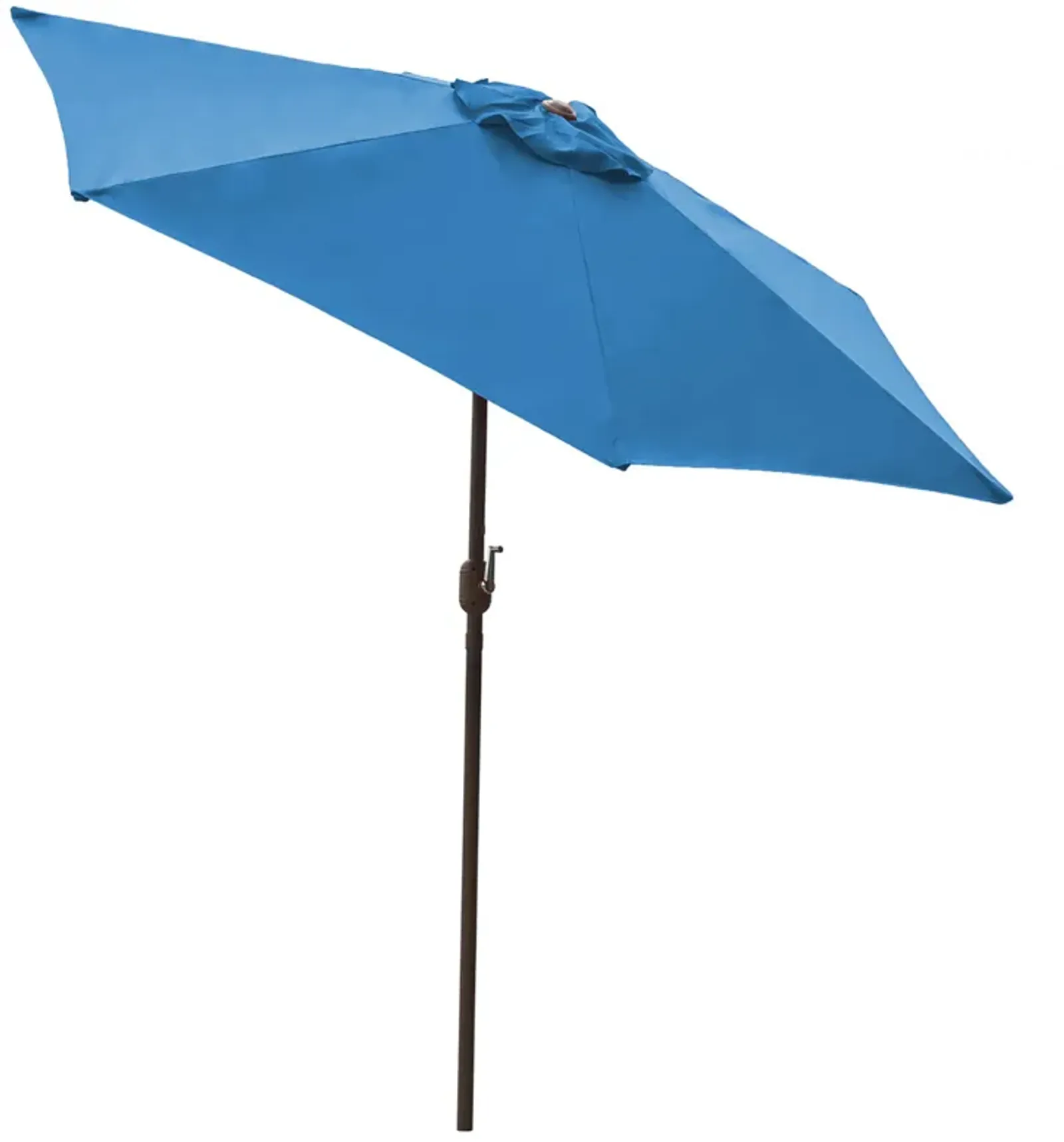 Panama Jack Blue 9 Ft Alum Patio Umbrella W/Crank