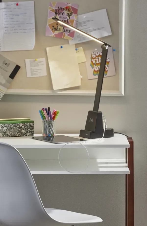 Cody LED Wireless Charging Desk Lamp w/ Smart Switch