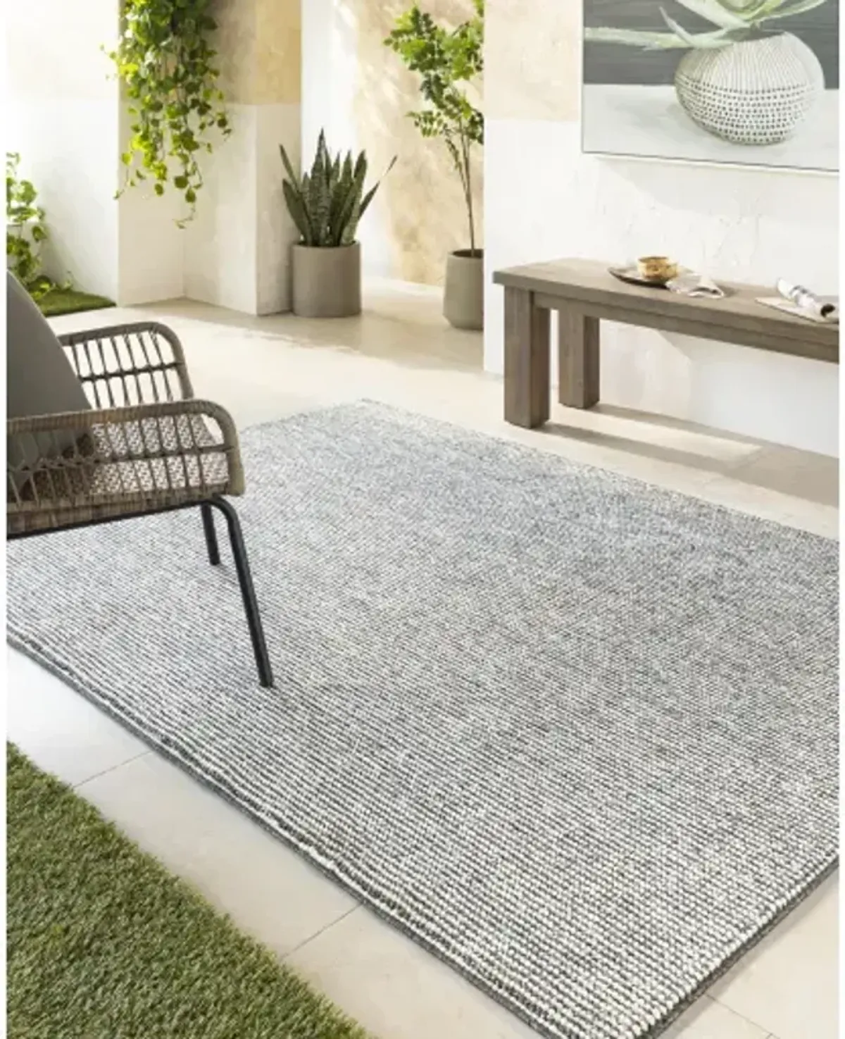 Bouclair BCR-2301 5'3" x 7' Machine Woven Rug