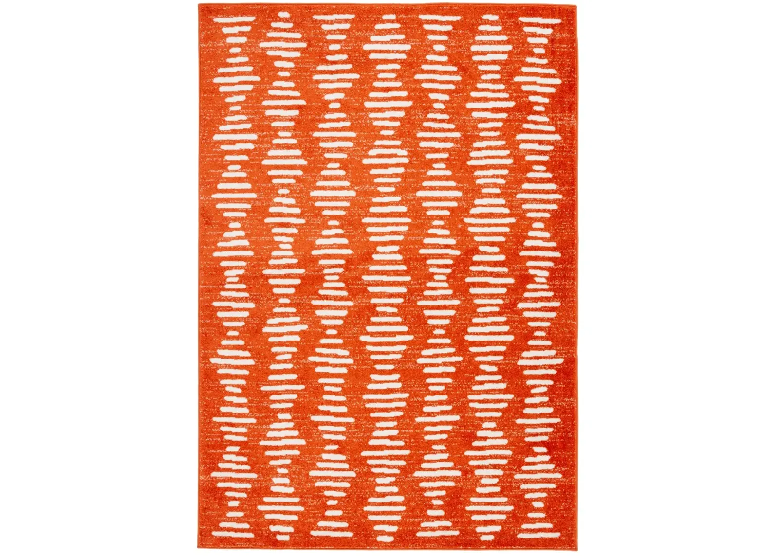 TULUM 644 RUST  4'-5' x 6'-5' Small Rectangle Rug