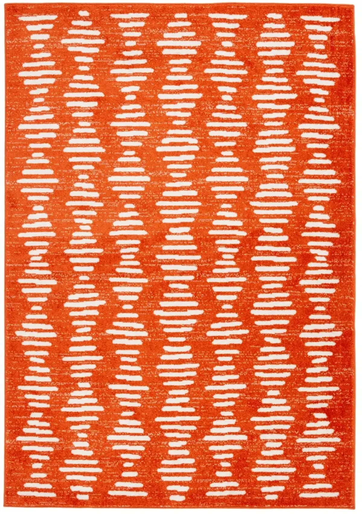 TULUM 644 RUST  4'-5' x 6'-5' Small Rectangle Rug