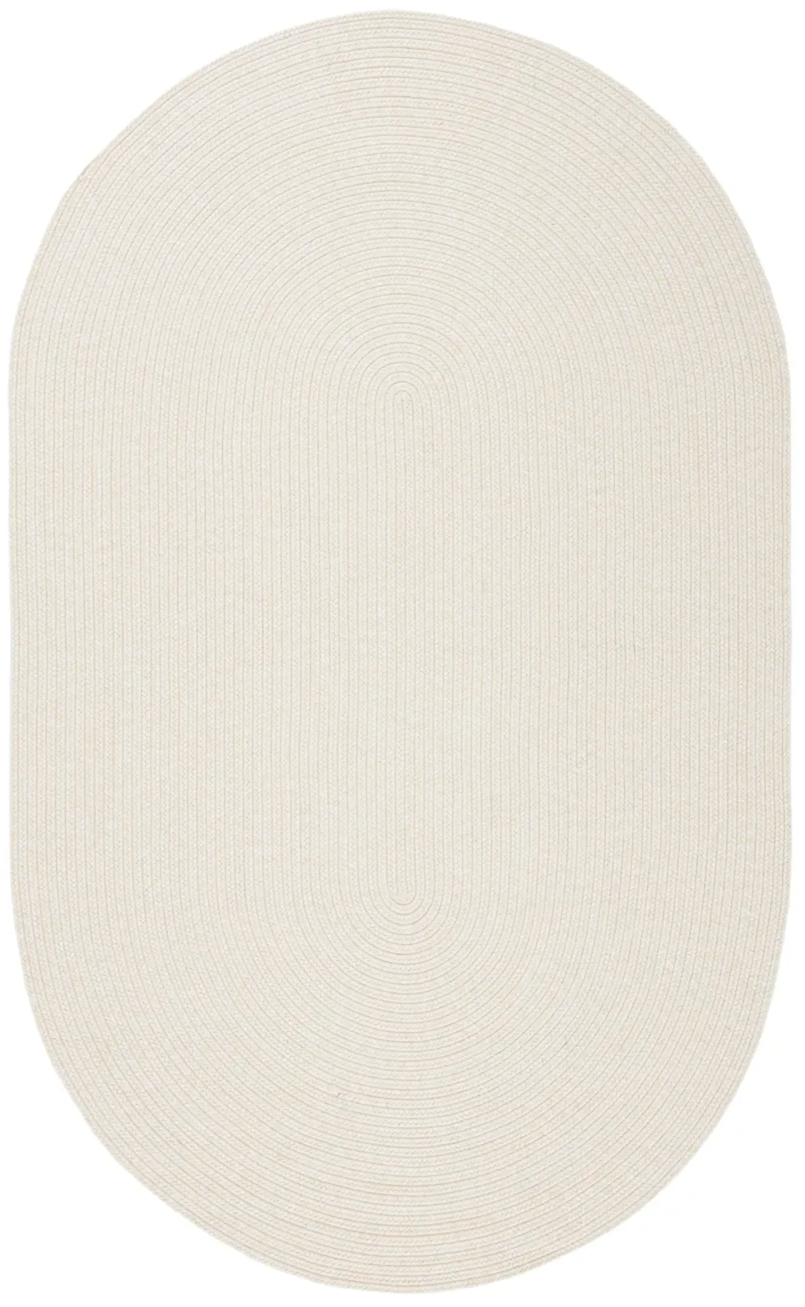 BRAIDED Hand Woven 9' x 12' Oval area rug