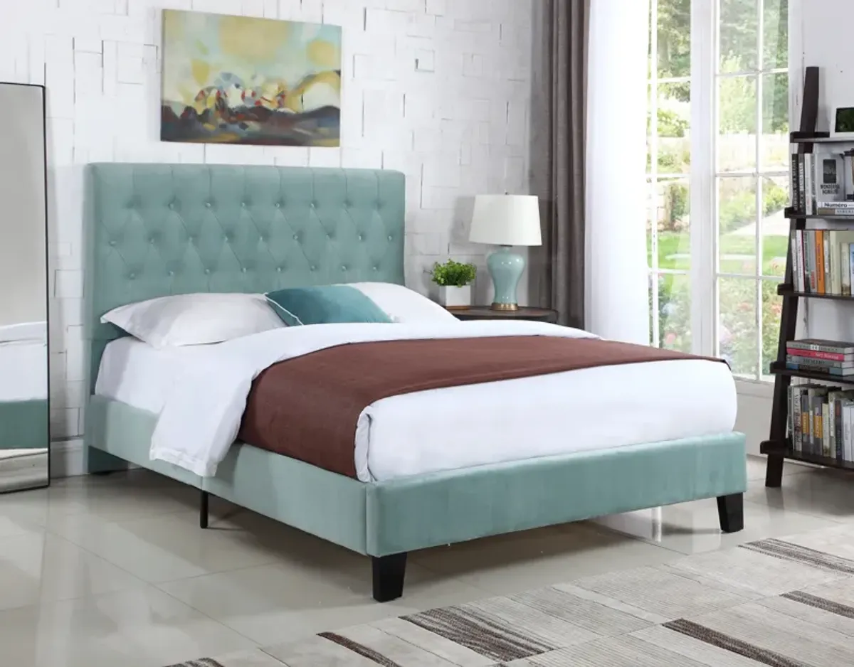 Amelia King Upholstered Bed