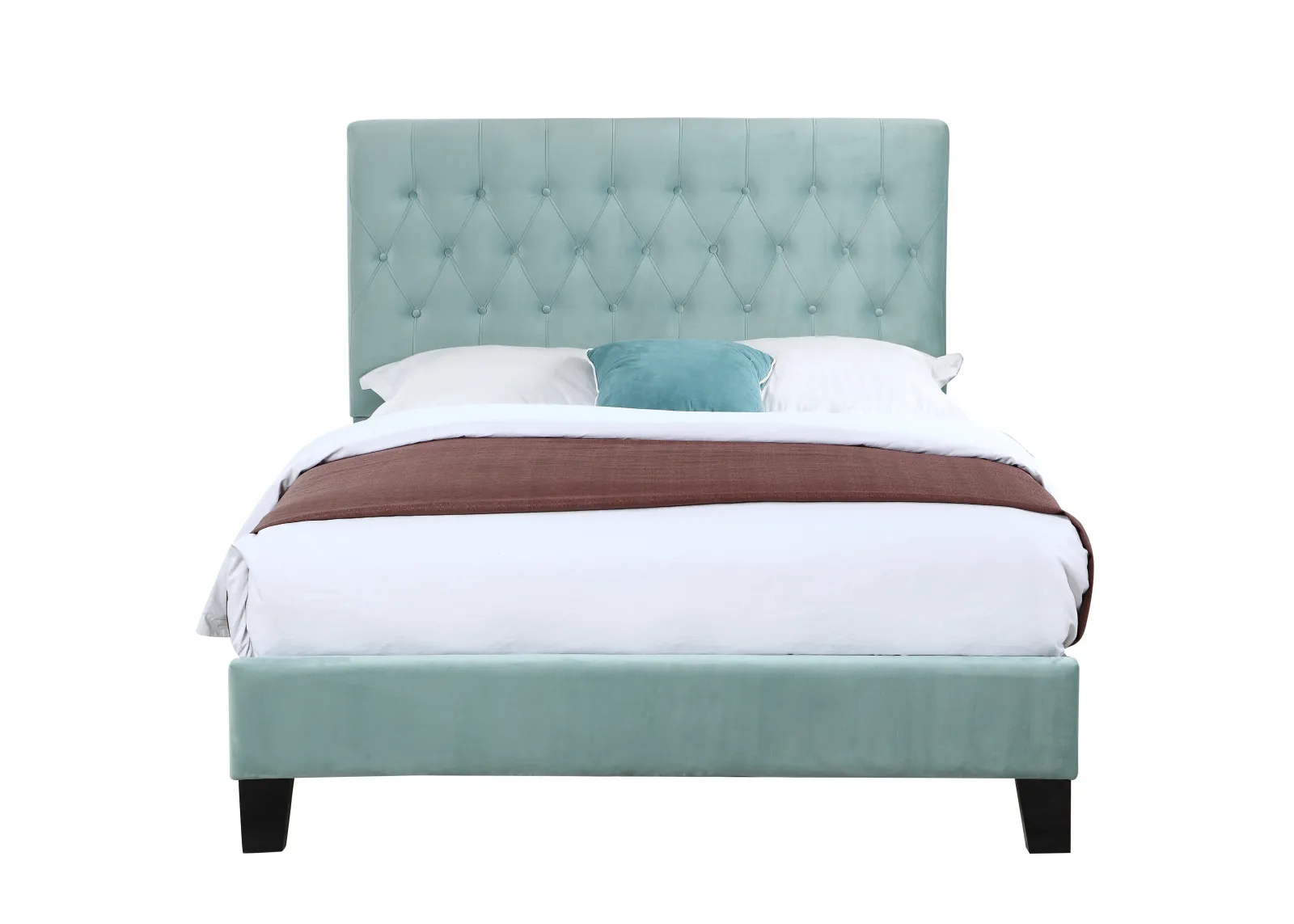 Amelia King Upholstered Bed