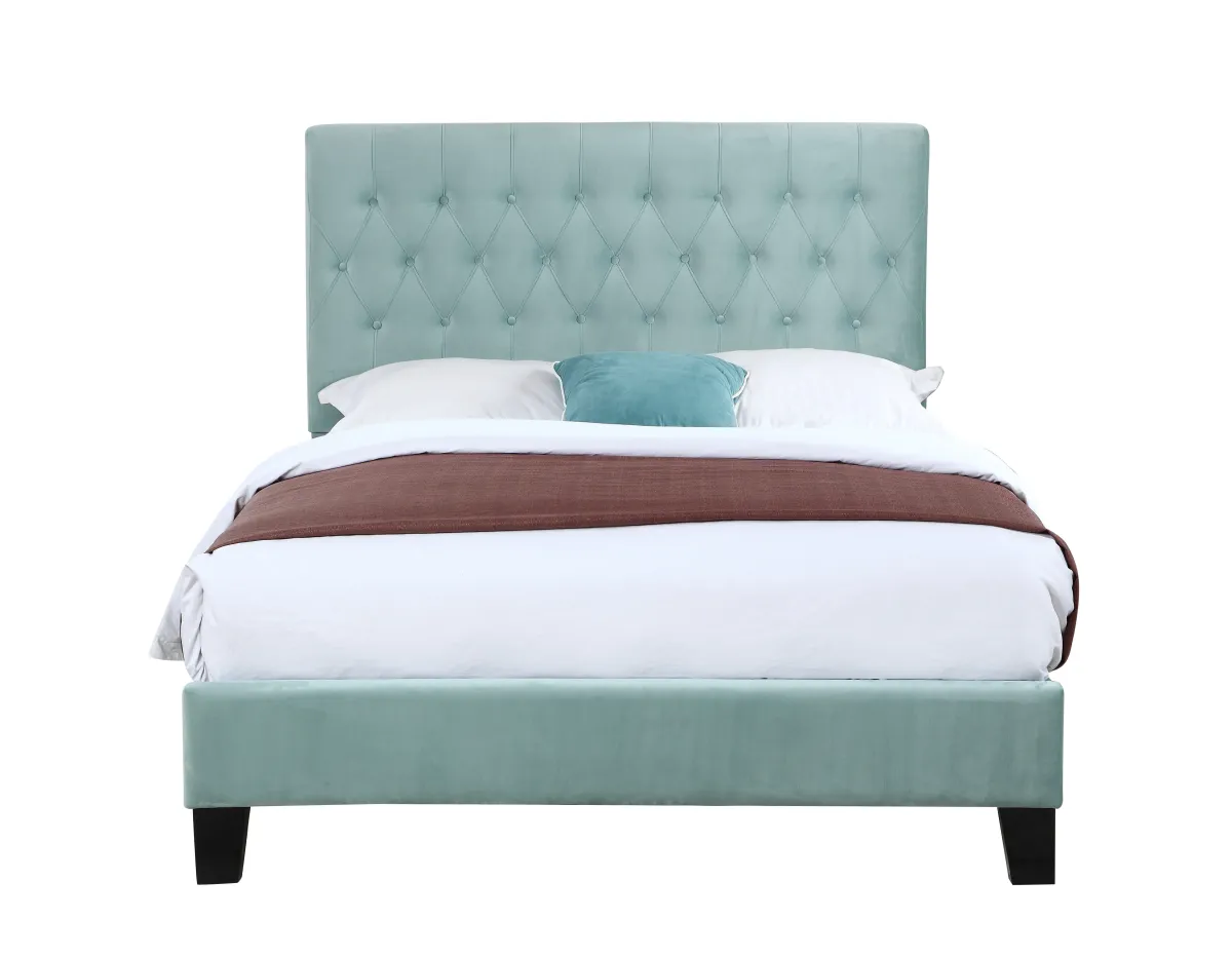 Amelia King Upholstered Bed