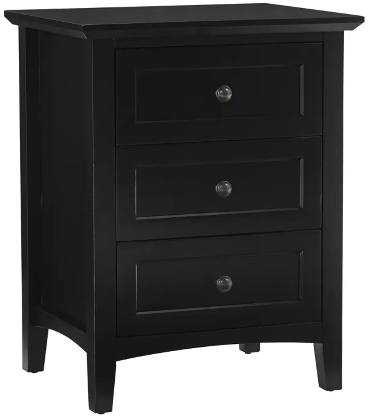 Paragon Three-Drawer Nightstand