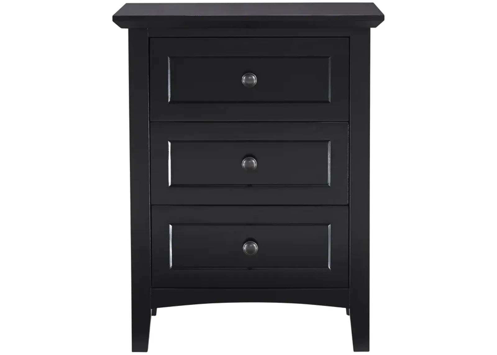 Paragon Three-Drawer Nightstand