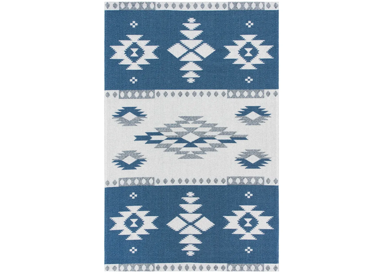 AUGUSTINE 426 NAVY  4' x 6' Small Rectangle Rug