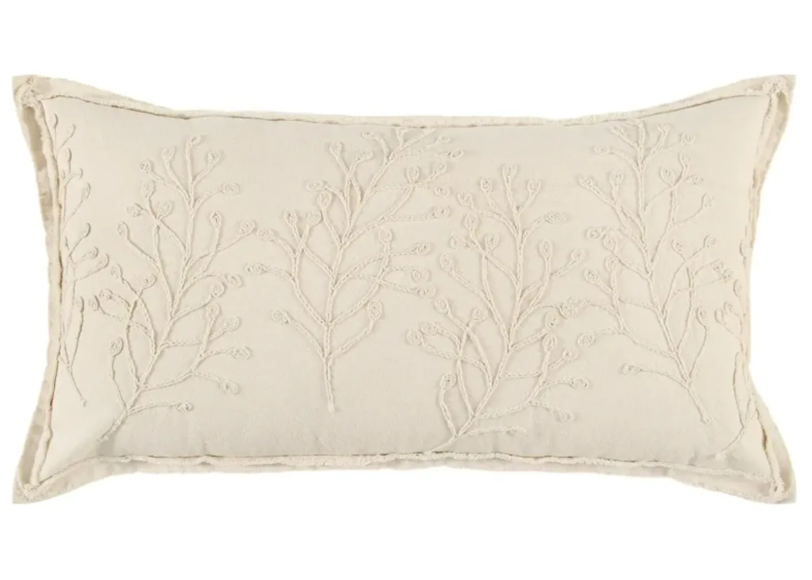 Botanical Ivory Pillow