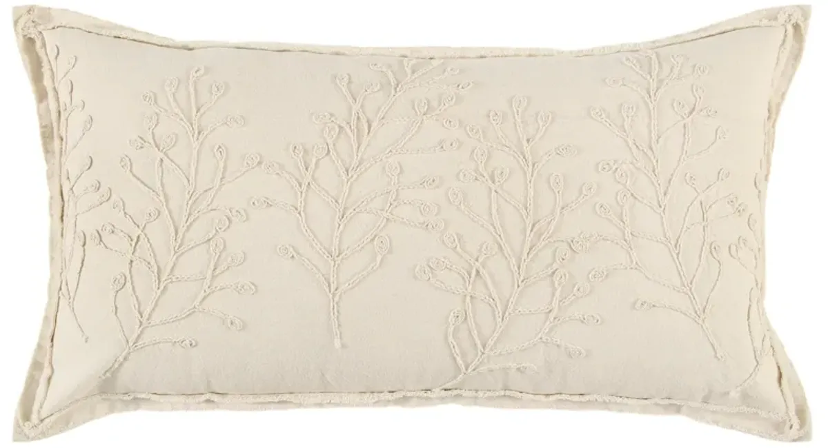 Botanical Ivory Pillow