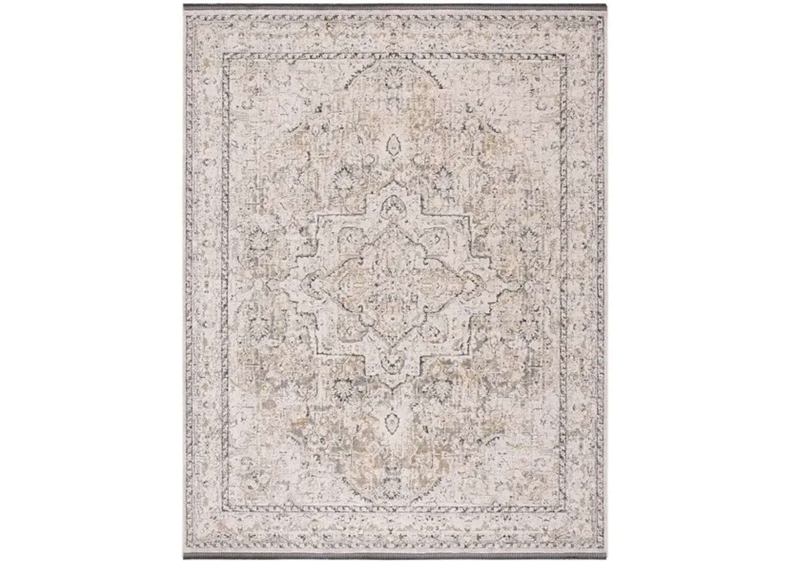 VIVALDI 595 Grey  8' X 10' Large Rectangle Rug