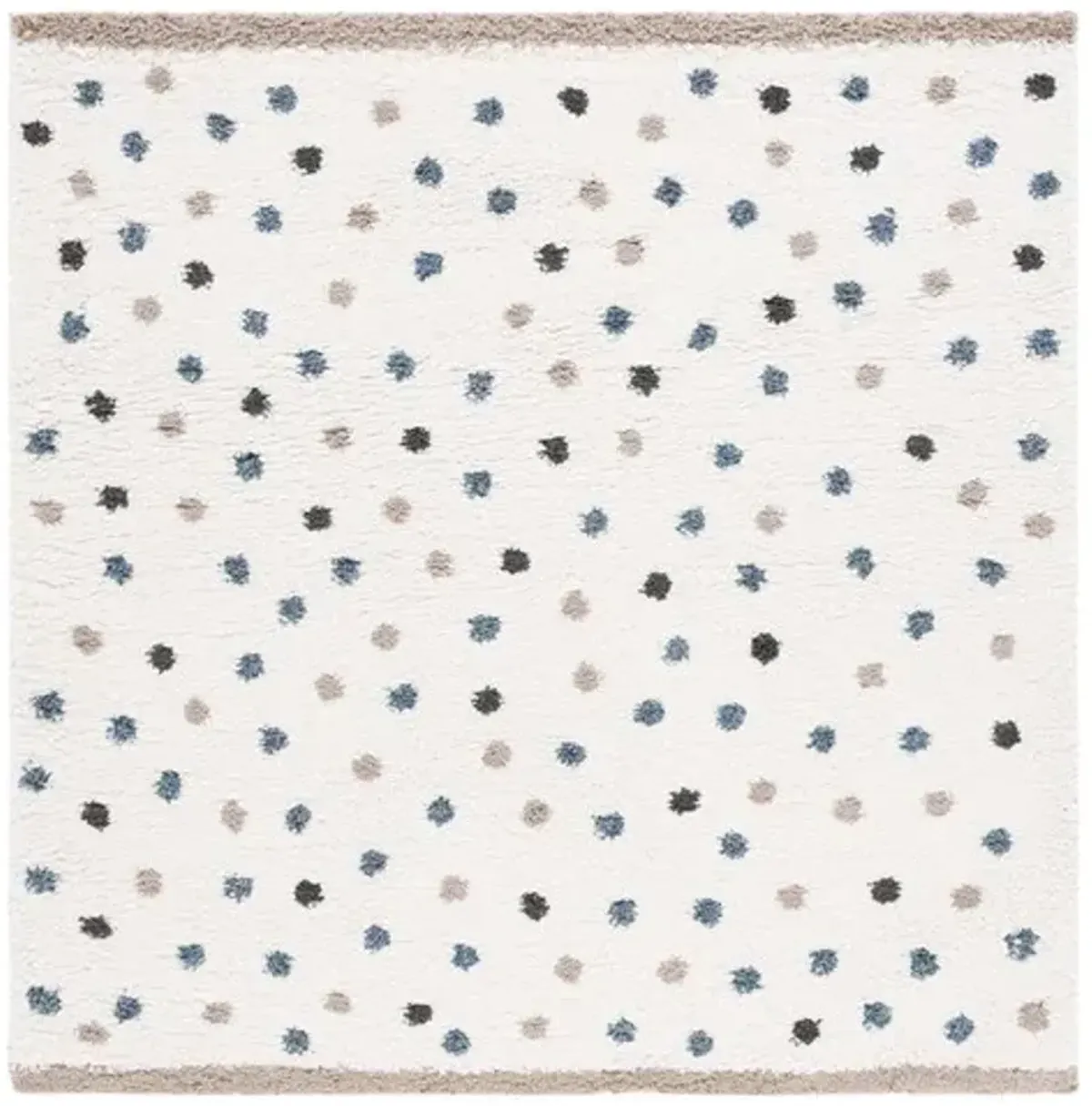 CALICO SHAG 102 Beige  3' X 3' Square Square Rug