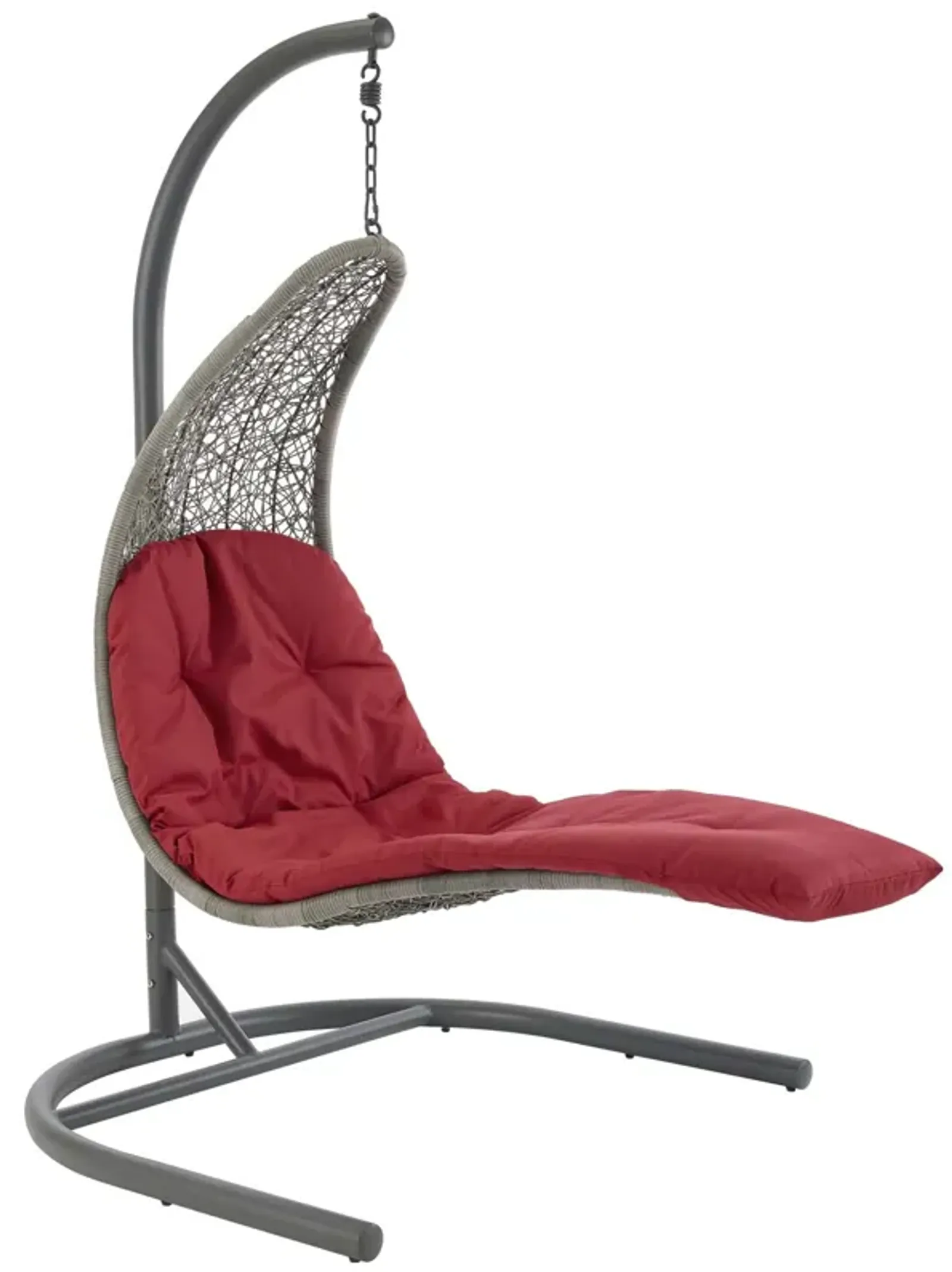 Landscape Hanging Chaise Lounge Outdoor Patio Swing Chair