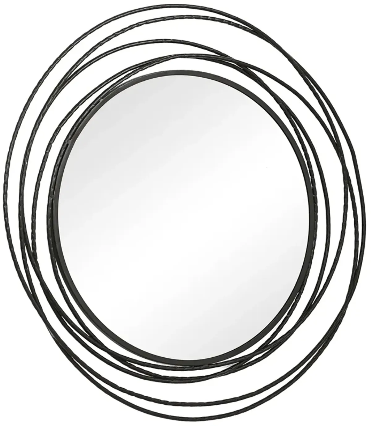 Whirlwind Round Mirror