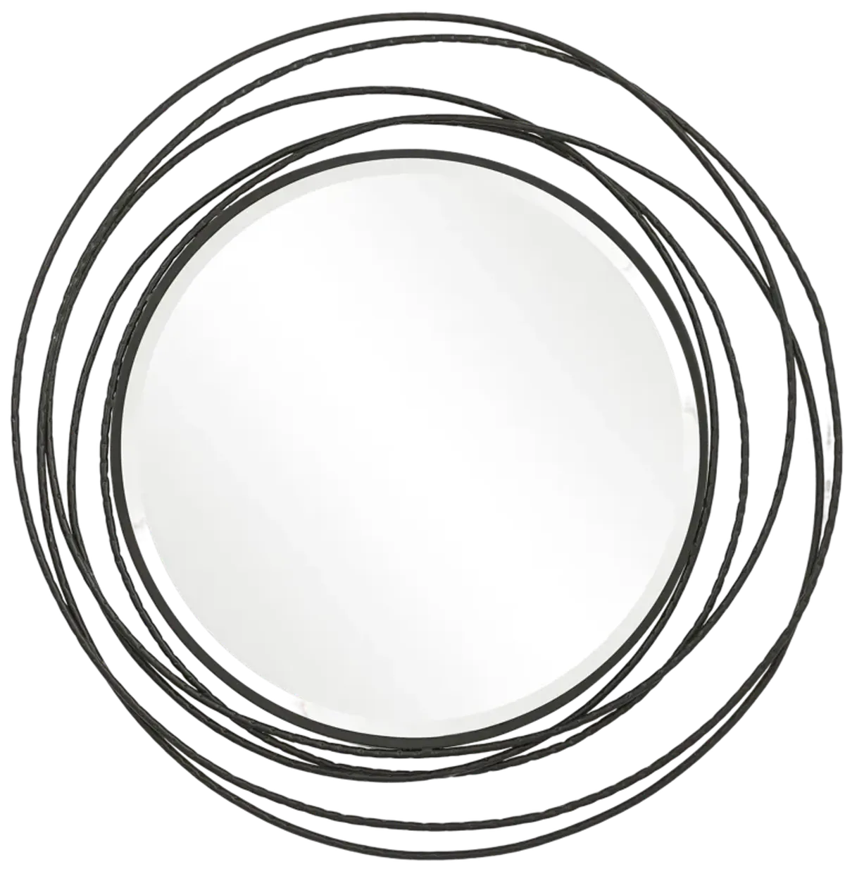 Whirlwind Round Mirror