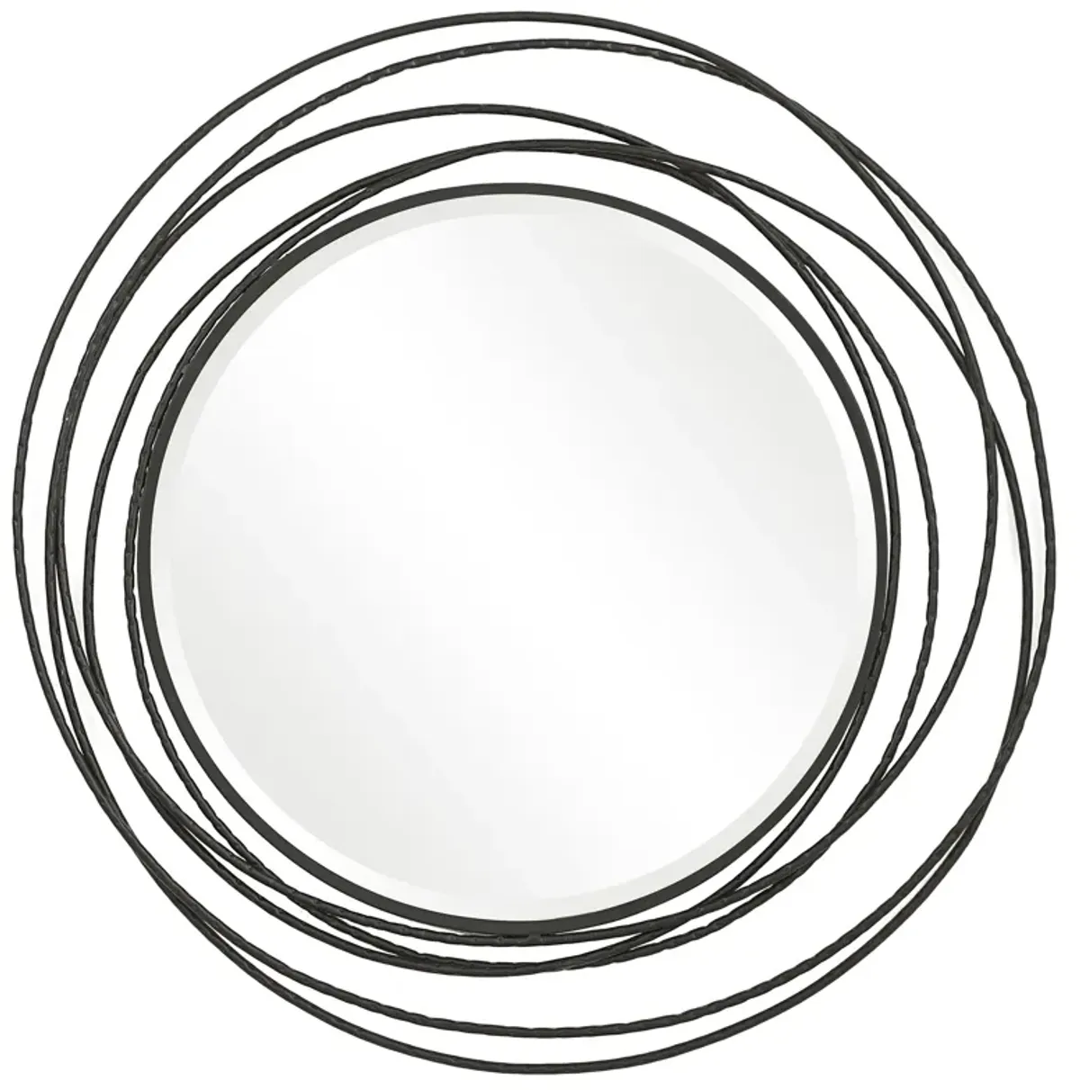 Whirlwind Round Mirror