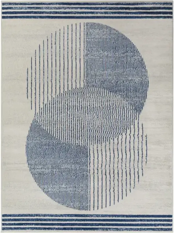 Floransa FSA-2379 7'10" x 7'10" Machine Woven Rug