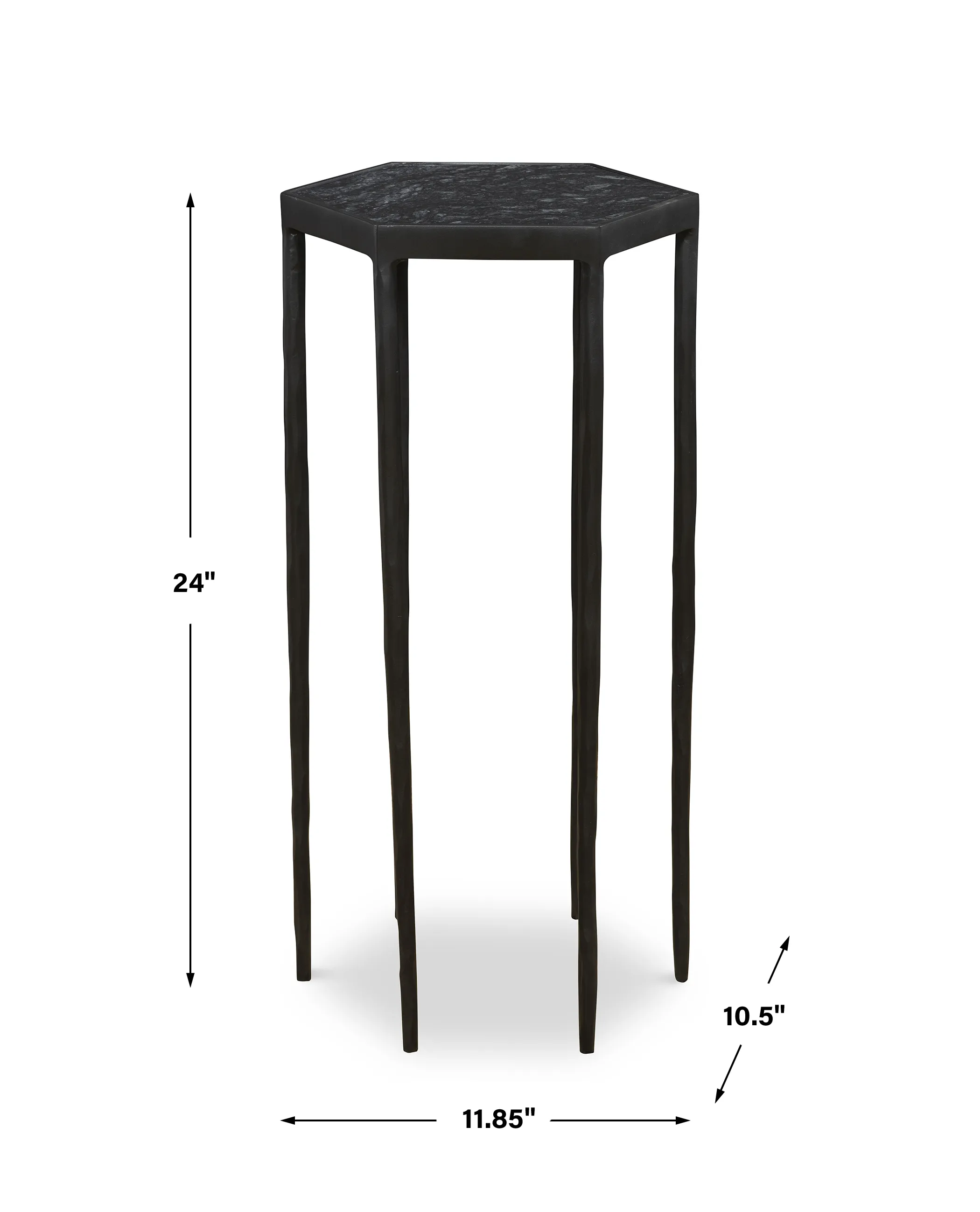 Aviary Hexagonal Accent Table