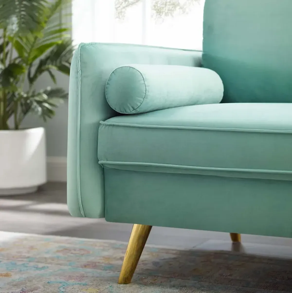 Revive Performance Velvet Sofa