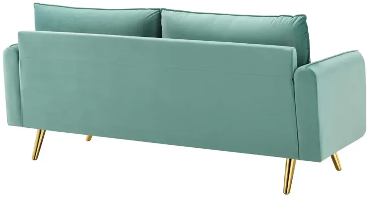 Revive Performance Velvet Sofa