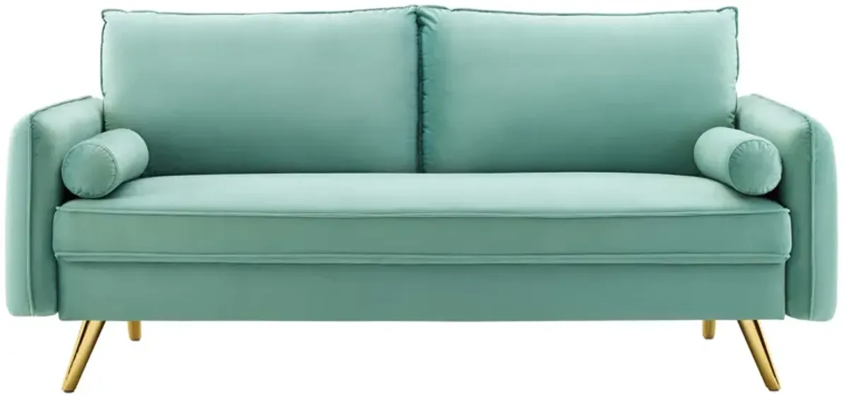 Revive Performance Velvet Sofa