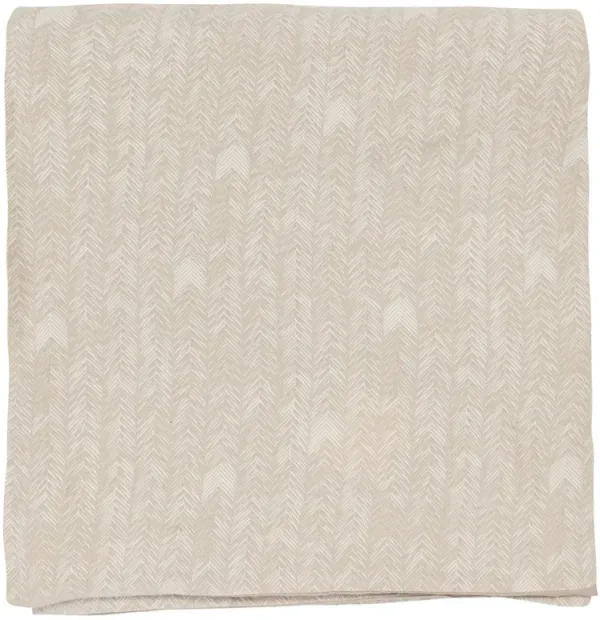 Lana 100% Cotton Embroidered Natural King Duvet 