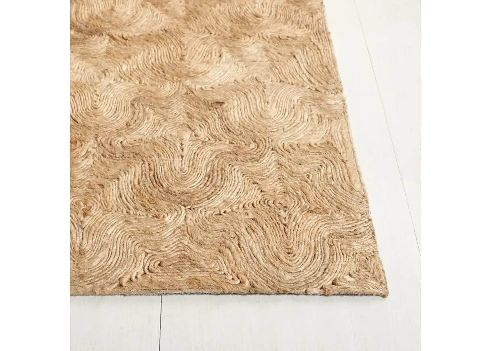 NATURAL FIBER 826 NATURAL 8' x 10' Large Rectangle Rug