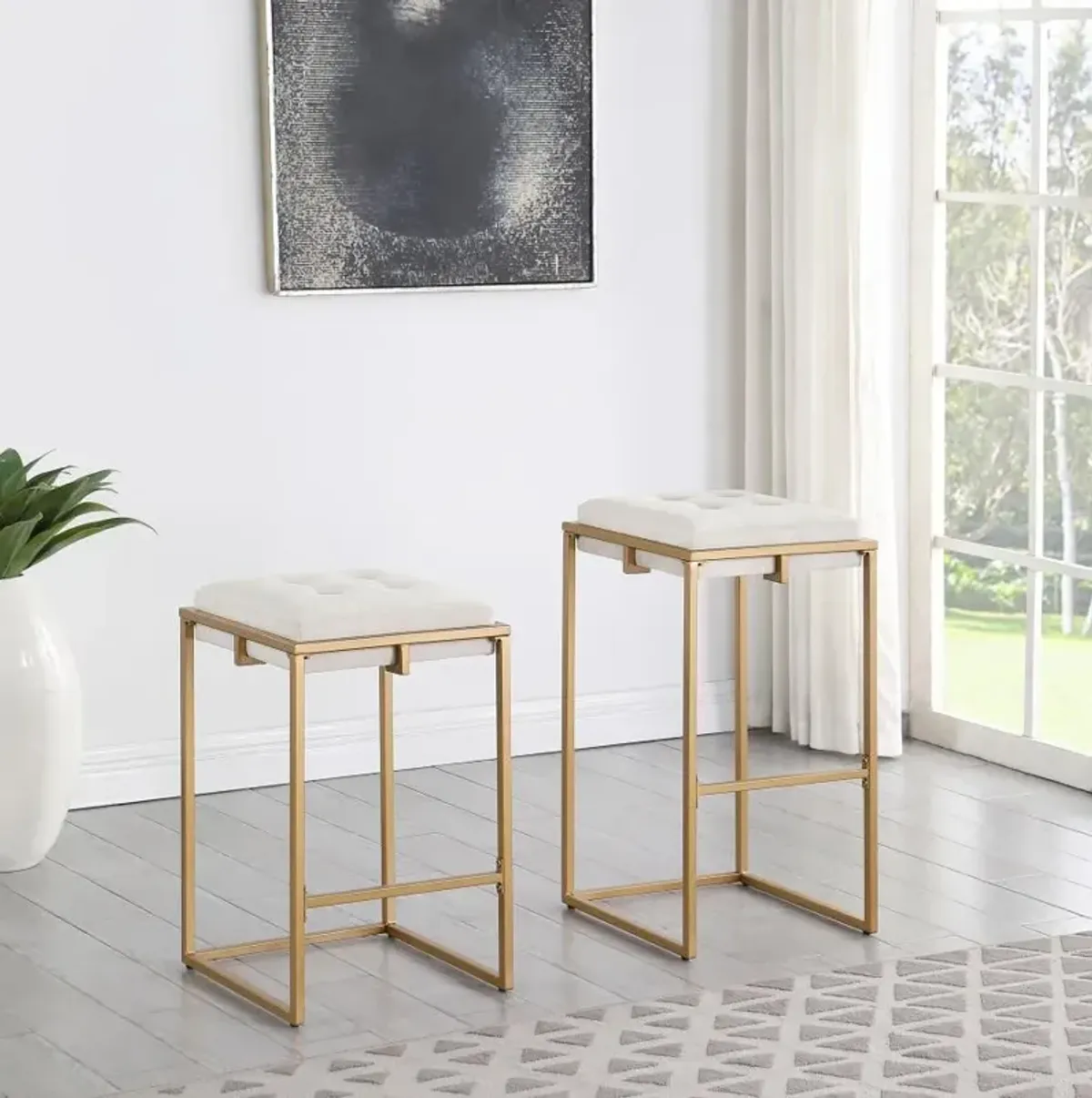 Nadia Counter Height Stool - Set of 2